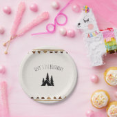 山の野生の1つのパーティーの紙皿 ペーパープレート (パーティー)