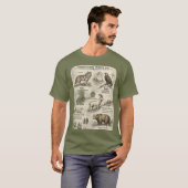 山の野生生物Tシャツ Tシャツ (正面フル)