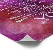 山の銀河系と海を造った同じ神 ポスター (角)