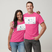 山の長い冬の風景 Tシャツ (ユニセックス)