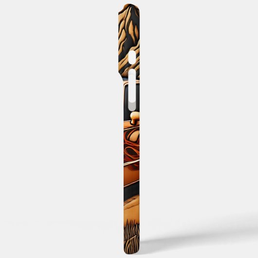 山の間の筋肉の威厳のある車 Case-Mate iPhoneケース (裏面 / 左)