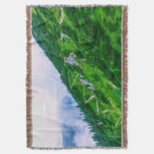 山の険しい道 スローブランケット (正面縦)