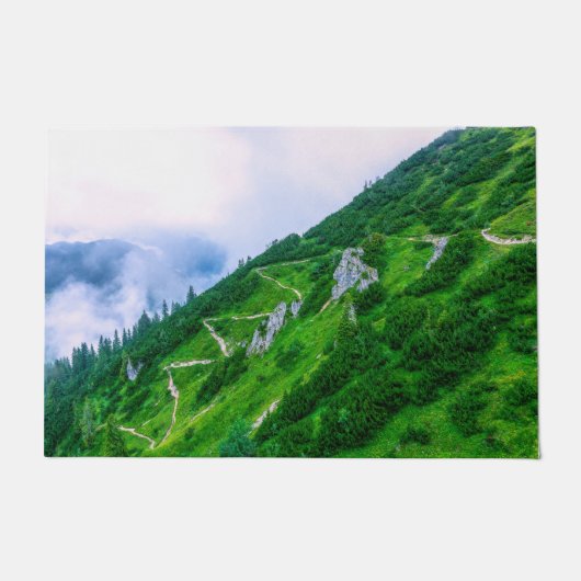 山の険しい道 ドアマット (正面)
