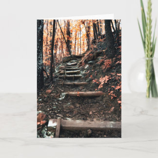 山の階段 カード