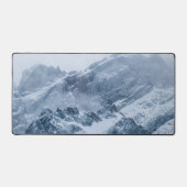 山の雪と霧 デスクマット (正面)