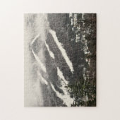 山の雪のヴァーモントのパズル ジグソーパズル (縦)