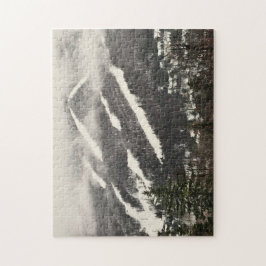 山の雪のヴァーモントのパズル ジグソーパズル