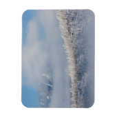 山の霜と霧 マグネット (縦)