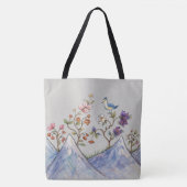 山の静寂 トートバッグ (正面)