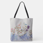山の静寂 トートバッグ (裏面)