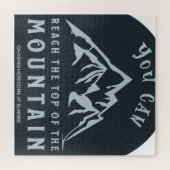 山の頂上に到達 ジグソーパズル (横)