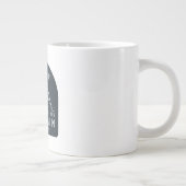 山の頂上に到達 ジャンボコーヒーマグカップ (右)