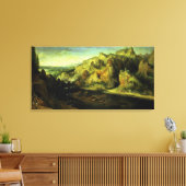 山の風景と驚きの攻撃, c.1585 キャンバスプリント (インサイチュ (リビング))