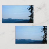 山の風景の名刺テンプレート 名刺 (正面/裏面)