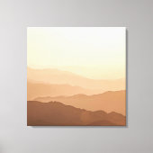 山の風景ウォールアート - 静かな自然 キャンバスプリント (正面)