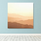 山の風景ウォールアート - 静かな自然 キャンバスプリント (インサイチュ (ウッドフロア))