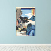 山の風景 キャンバスプリント (インサイチュ (ウッドフロア))