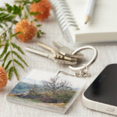 山の風景 キーホルダー (正面右)