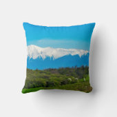 山の風景 クッション (裏面)