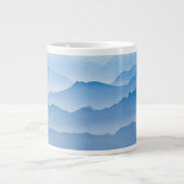 山の風景 |スイス ジャンボコーヒーマグカップ (正面)