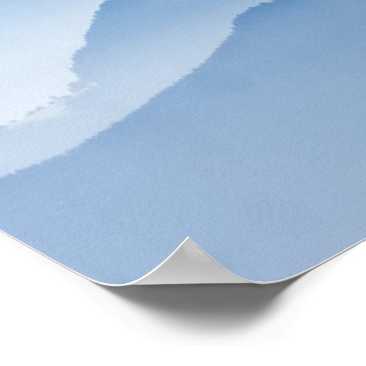 山の風景 |スイス ポスター (角)