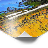 山の風景 フォトプリント            (角)