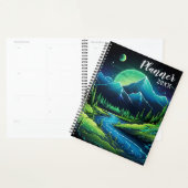 山の風景 プランナー手帳 (ディスプレー)