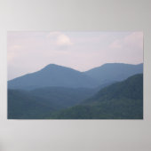 山の風景 ポスター (正面)