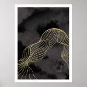 山の風景 ポスター (正面)