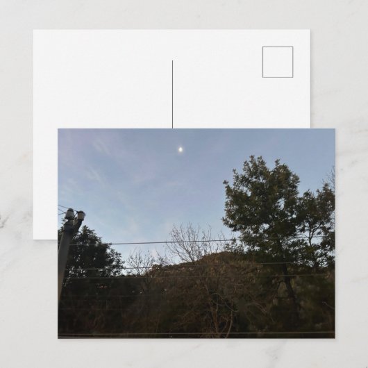 山の風景 ポストカード (正面/裏面)