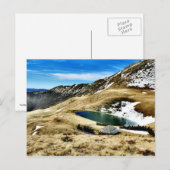 山の風景 ポストカード (正面/裏面)