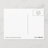 山の風景 ポストカード (裏面)