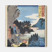 山の風景 マグネット (正面)