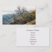 山の風景 名刺 (正面/裏面)