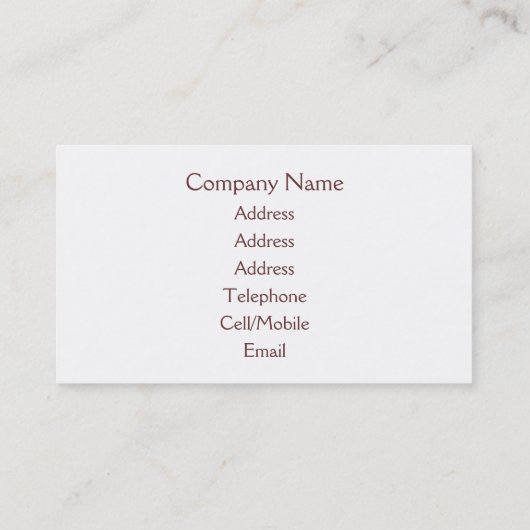 山の風景 名刺 (裏面)