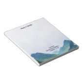 山の風景 聖書の詩 ノートパッド (アングル)