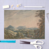 山の風景 薄葉紙 (クラフト)