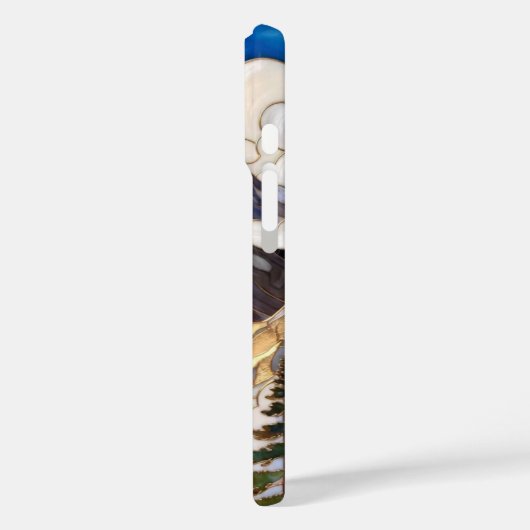 山の風景 iPhone カバー 自然の景色デザイン (裏面 / 左)
