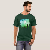 山の風景 Tシャツ (正面フル)