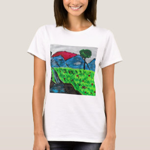 山の風景 Tシャツ