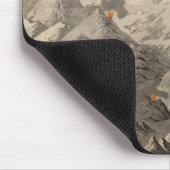 山の高さ マウスパッド (コーナー)