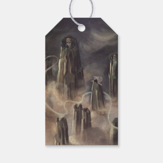 山の魂（Remedios Varoによる） ギフトタグ (正面)