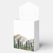 山の鹿の赤ちゃんシャワーありがとう フェイバーボックス (オープン)