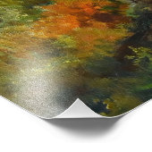 山の黄金秋 フォトプリント            (角)