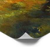 山の黄金秋 ポスター (角)