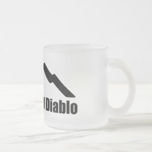 山のDiabloの飲み物用品を救って下さい フロストグラスマグカップ