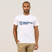 山のFeistの青 Tシャツ (正面フル)
