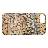 山のiphone 7の保護例の切り刻まれた木 Case-Mate iPhoneケース (裏面(横))