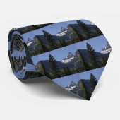 山のMaontanaの氷河公園 ネクタイ (ロール)