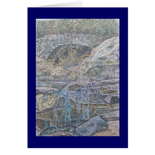 山のneboの滝 (正面)